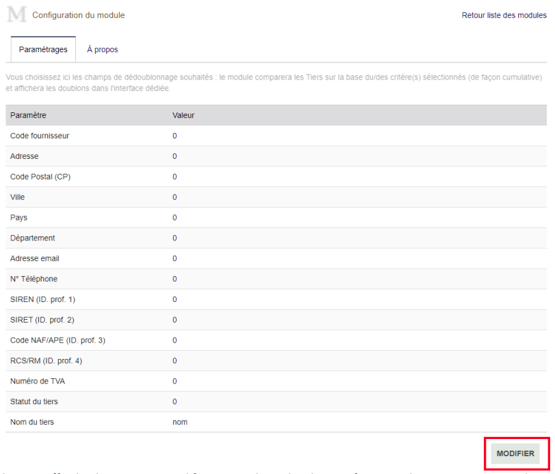 configuration module