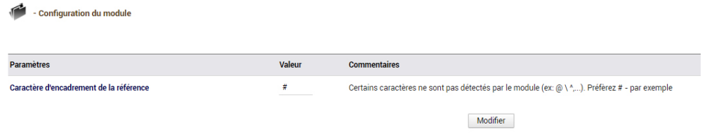 configuration module