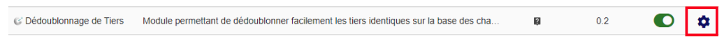 dédoublonnage tiers