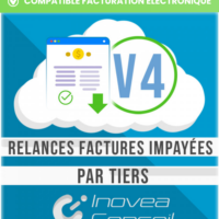 Relances factures impayées par Tiers automatiques V4