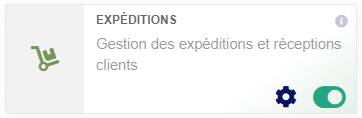module-expédition